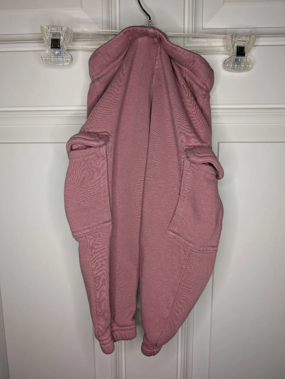 H&M Girls Size 2T Dusty Rose Pink Sweatpant Pull On Joggers